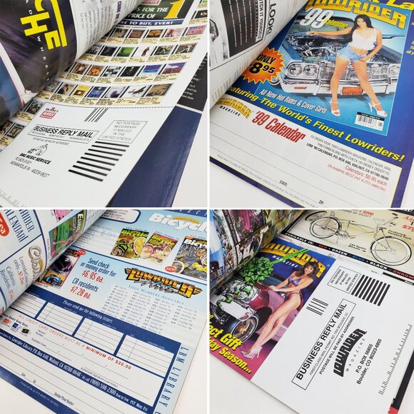 Lowrider Magazine Vintage January 1999 Las Vegas Super Show Bubble Impala 90s - Picture 9 of 10